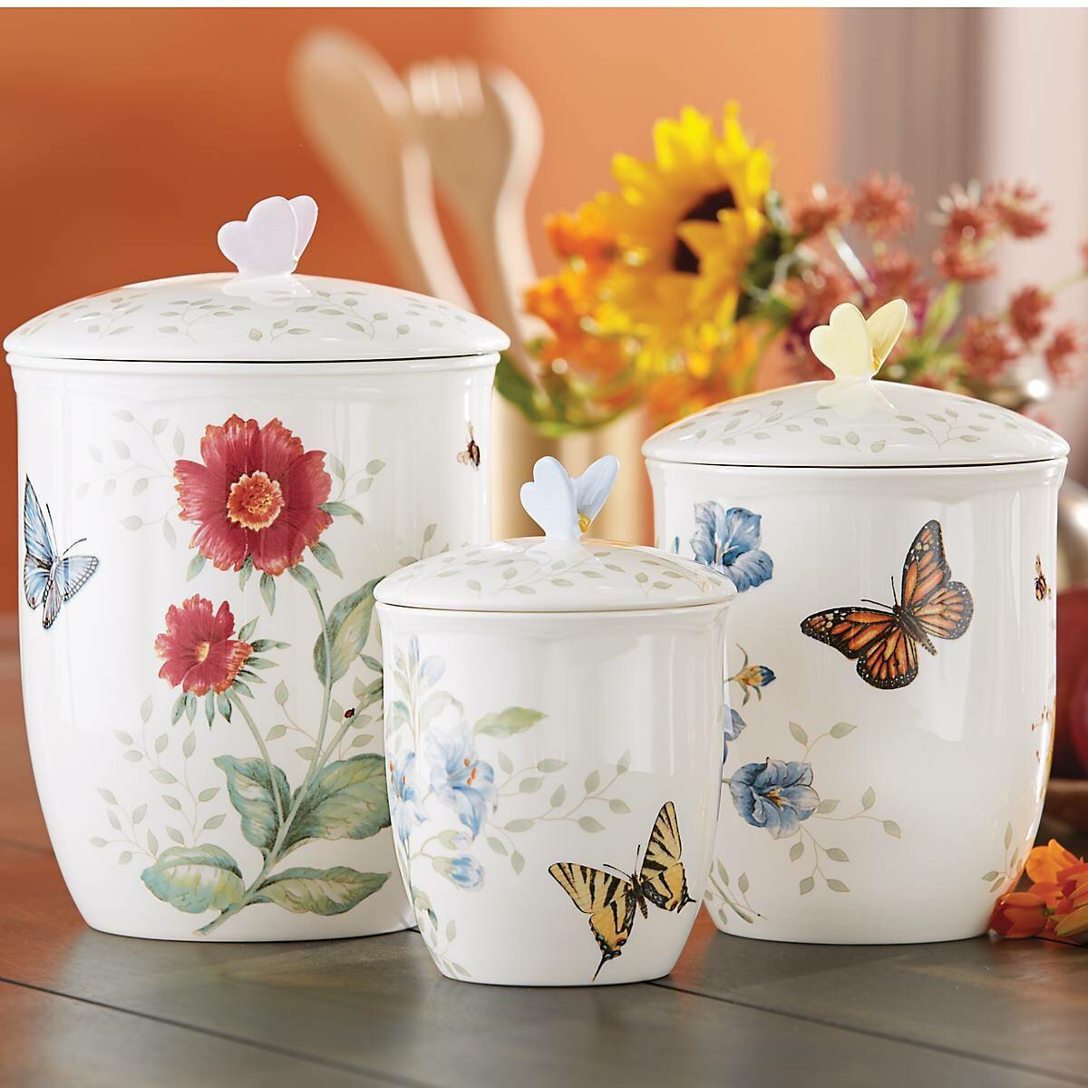 Lenox Butterfly Meadow Rectangular Food Storage Container