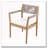 Acacia Wood Outdoor Dining Chairs-933431972
