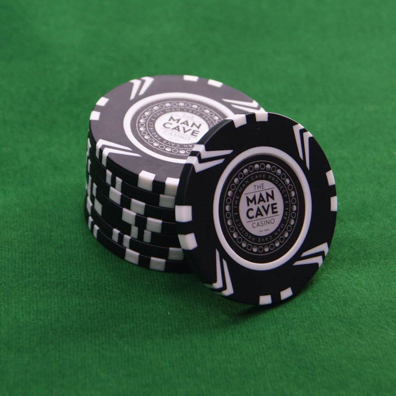 The Man Cave Project Plastic Poker Chips