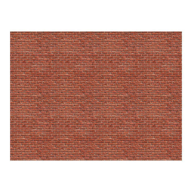 Murale brique rouge, L 121 po x l 157 po