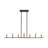 7 - Light Metal Linear Kitchen Island Chandelier