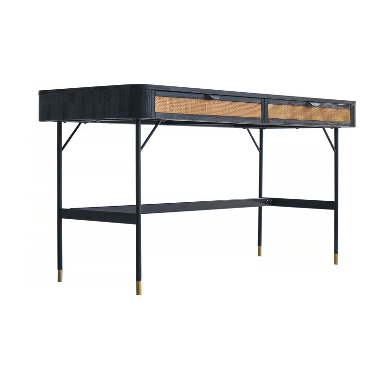 Jayvion Solid Wood Aluminium Standing Desk