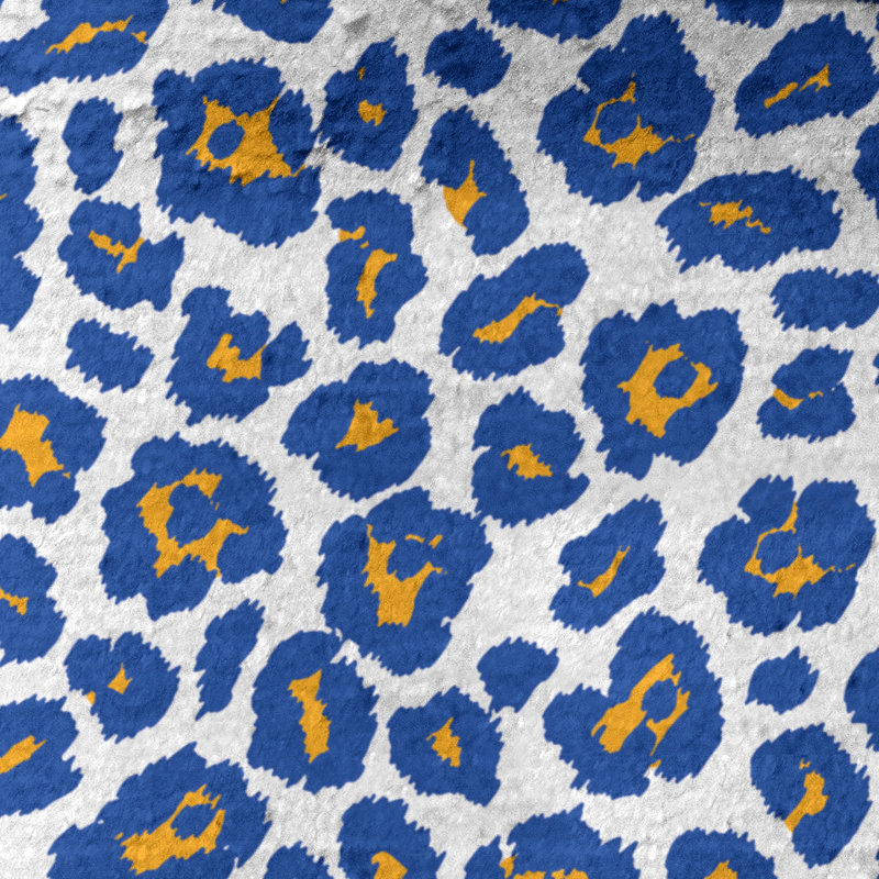 Everdene Bath Towel, Microfiber, White/Gold/Blue