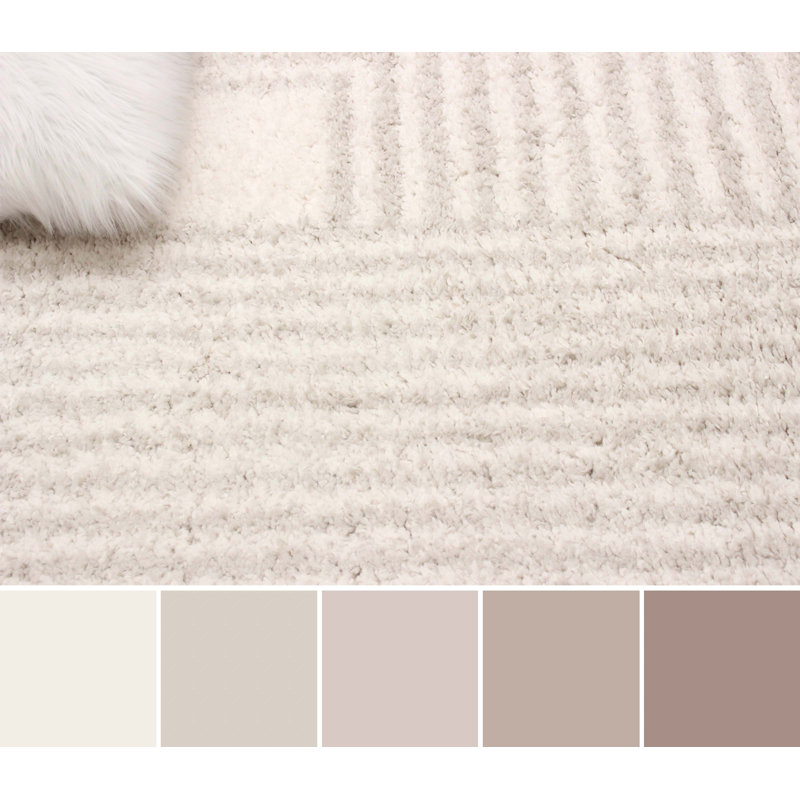 Briggs Ivory Rug, Rectangle 5' x 8'