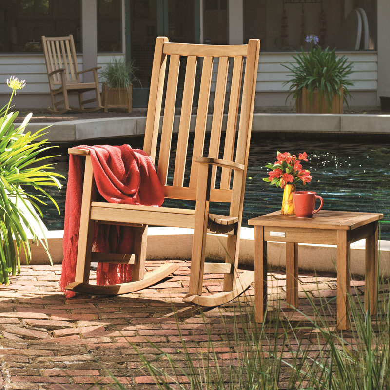 Outdoor - Piece Teak Conversation Set