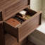 Paper / Printed Veneer Computer Desk-951450848