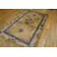 Small Size Light Color Antique Oriental Silk Chinese Scatter Rug