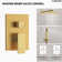 RainfallCascade 10" Pressure Balanced Rain Shower System with Handheld Spray