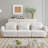 Misue 93.85'' Reception Sofa-1429280374