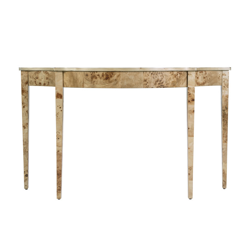 Ameriana Solid Wood Console Table, 32.25" H x 54" W x 15" D, Medium Wood
