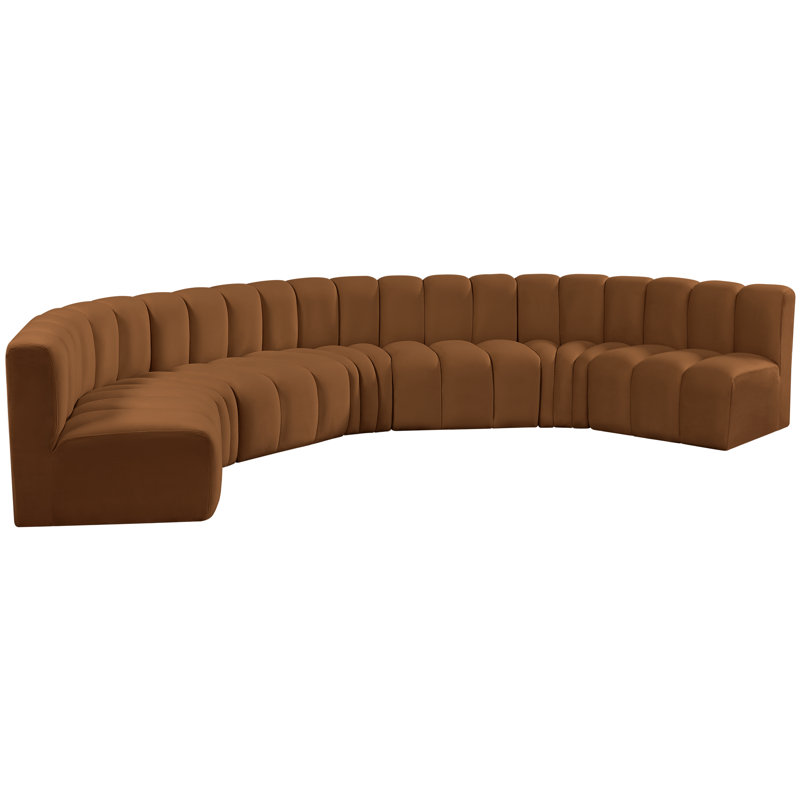 Canapé et chaise rembourrés Hisa, Velours selle