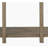 Curved 1-Drawer Console Table - Toffee