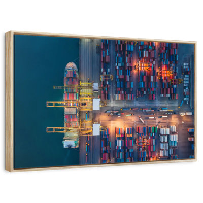 Container Cargo Ship Port