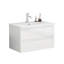Meuble-lavabo moderne avec lavabo et 2 tiroirs spacieux à fermeture en douceur, parfait pour les salles de bain de taille moyenne-1346209614