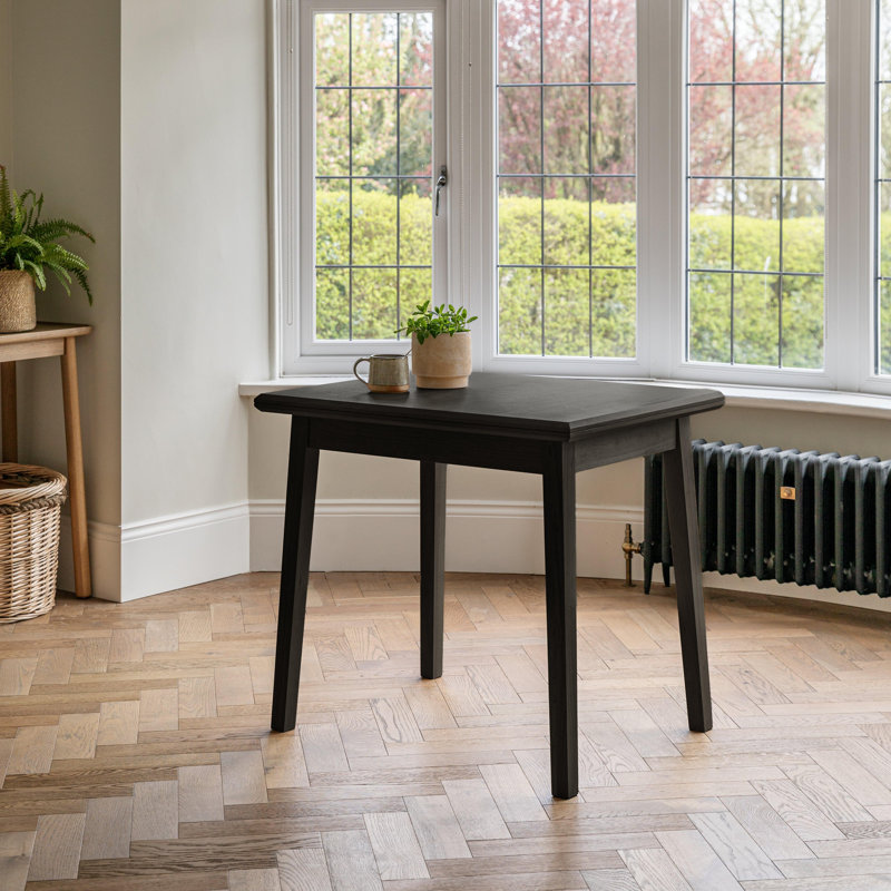 Tenaya Extending Dining Table, Black