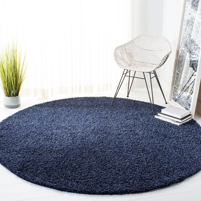 Shelburne Solid Colour Area Rug, Round 201 cm