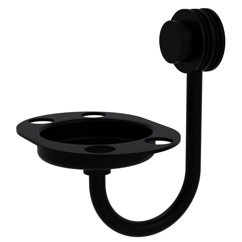 Porte-verre Venus, Noir mat
