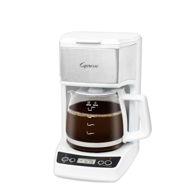 Capresso Mini-Drip Coffee Maker in White