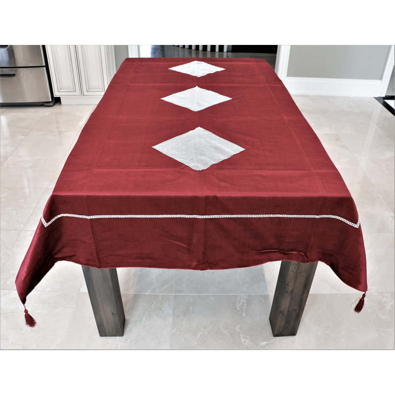Nappe Bouck, Bourgogne, 60 po x 90 po