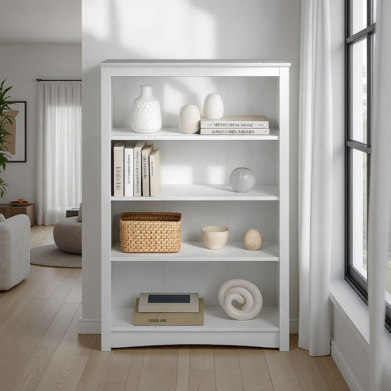 Alyrah Bookcase, White