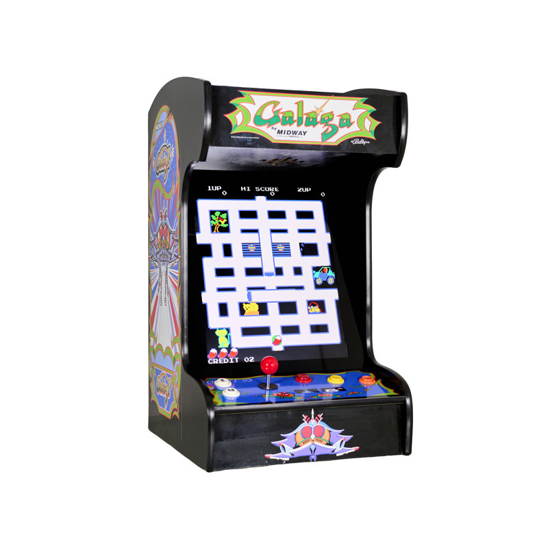 60 Classic Retro Games Tabletop Arcade Machine by Doc and Pies Arcade Factory (Black)