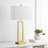 28.5" Metal Table Lamp Set With USB, Type-C Ports And Built-in Outlet -346653838