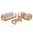 Outdoor 4-piece  Seating Group With Table