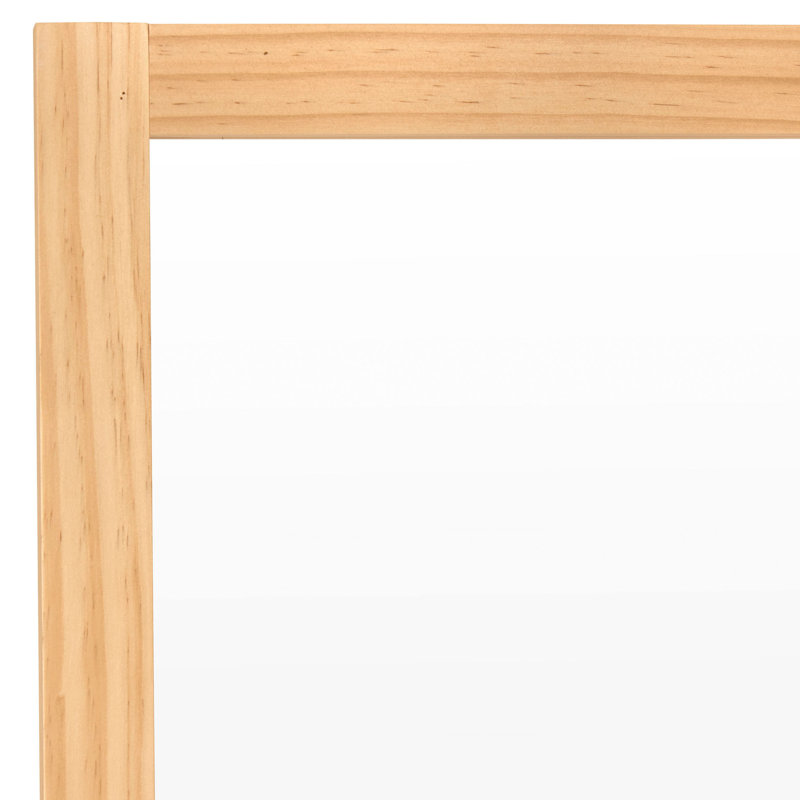 4 Ft. Tall Clear Screen Natural 6 Panel, 3, 48" H x 53.25" W x 1" D, Natural