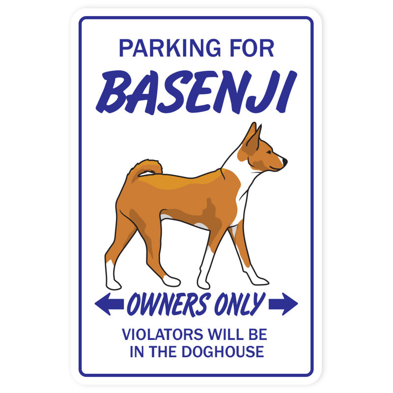 Adhésif décoratif basenji