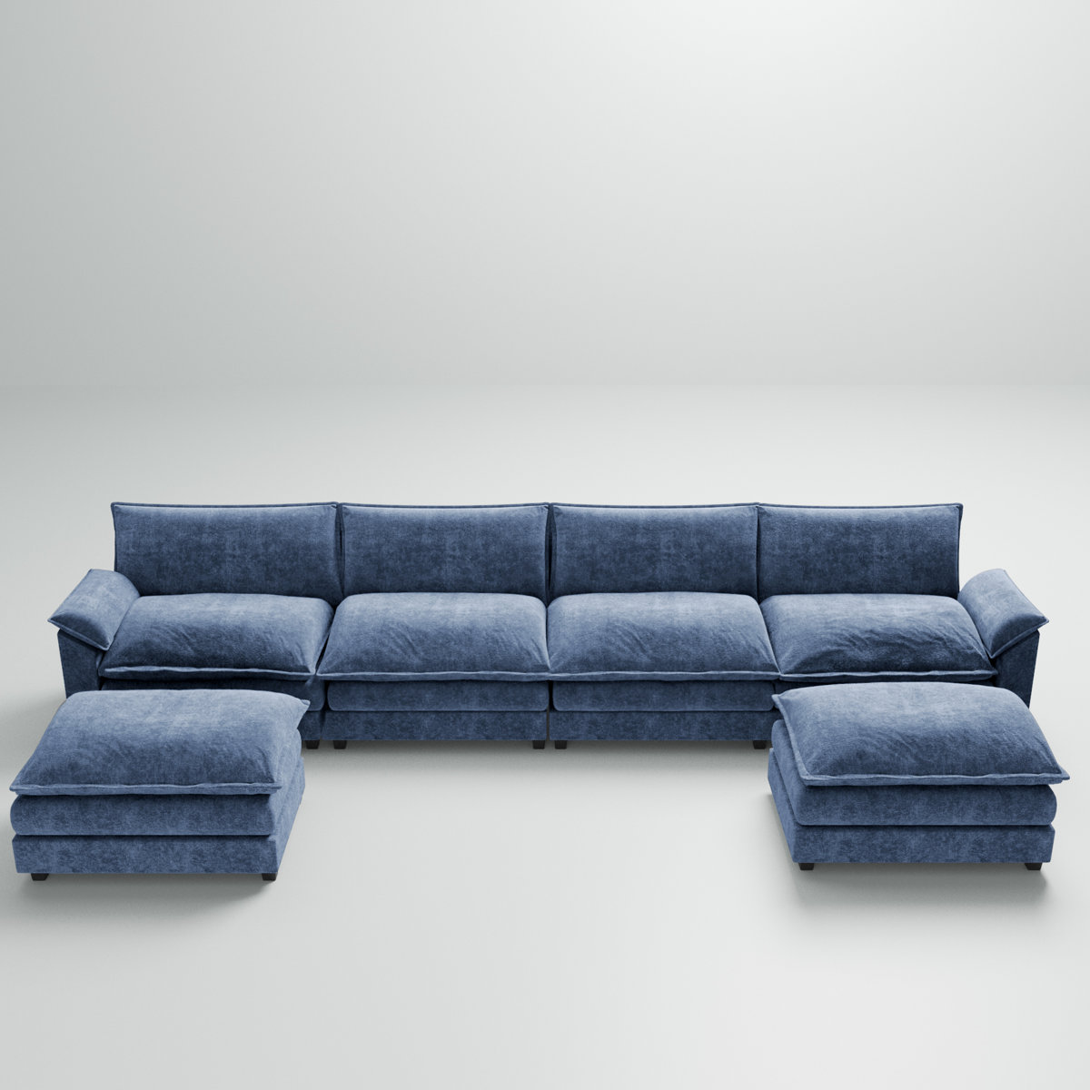 Gabiel 6 - Piece Upholstered Sectional