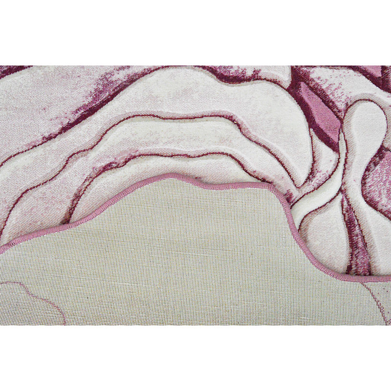Tapis rose Regeani, Nouveauté 5 pi 3 po