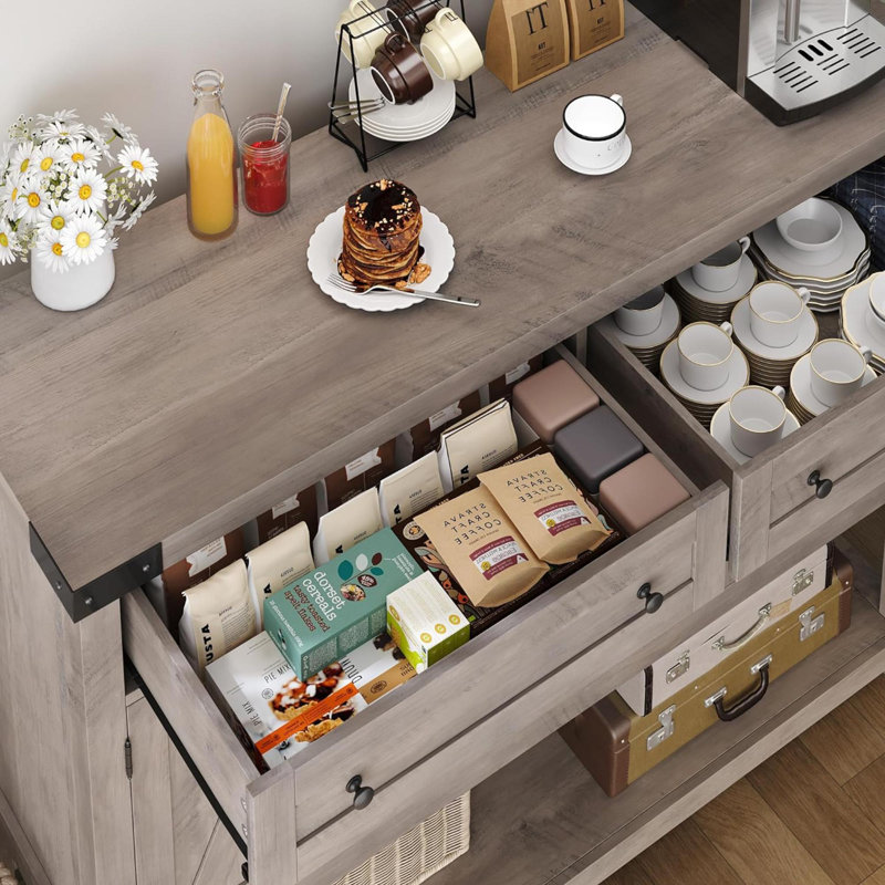 Neia 47.2'' Console Table, Gray