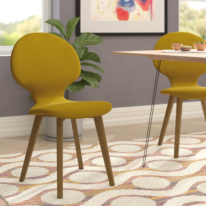 Mitchel Fabric Upholstered Dining Chair, Awilla Pink