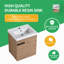  Ensemble de meuble-lavabo simple 18 po avec plateau en céramique Norna-1866357122