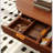 Retro Oval Solid Wood Coffee Table