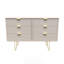 Fully Assembled Amilyn 6 Drawer 112Cm W Double Dresser-449446993