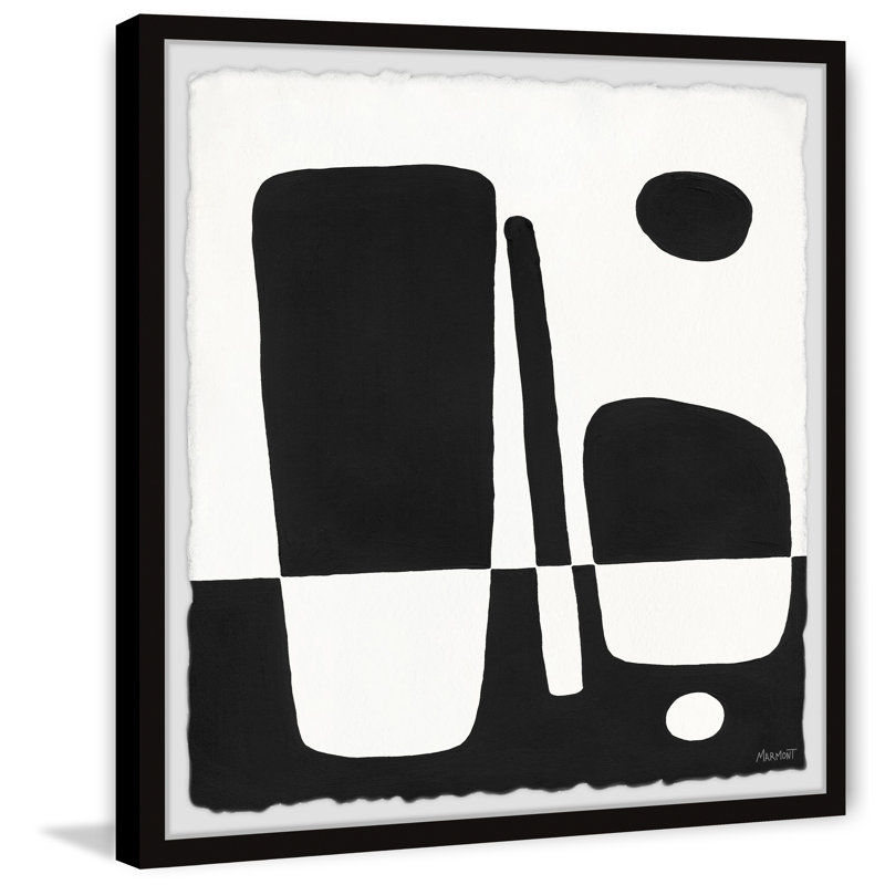 Opposites - Single Picture Frame Painting, 41cm H x 41cm W x 3.81cm D