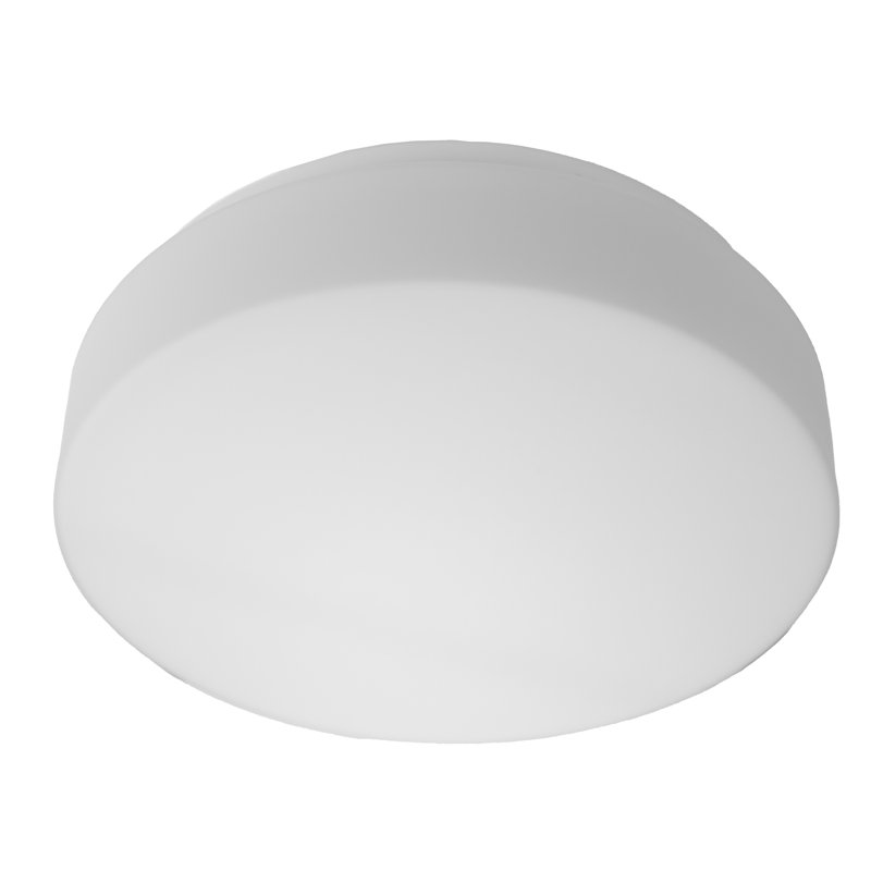 Globe de verre de remplacement pour ventilateur de plafond 9,17 pouces, collection Ajax, blanc