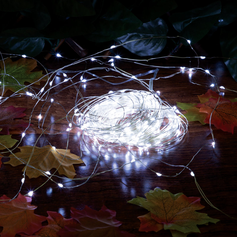 1190cm LED Solar Powered 100 - Bulb Fairy String Light (End to End Connectable)