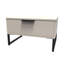 Turah 58cm W Manufactured Wood Bedside Table-757749468