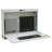 Informatics Steel Floating Desk with Power Outlet-14014634