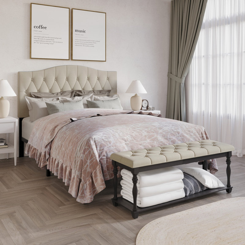 Jenese Piece Bedroom Set, Warm Grey, King