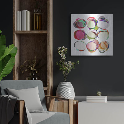 Ivy Bronx 'Complicated' by Tamar Zinna Metal Wall Art