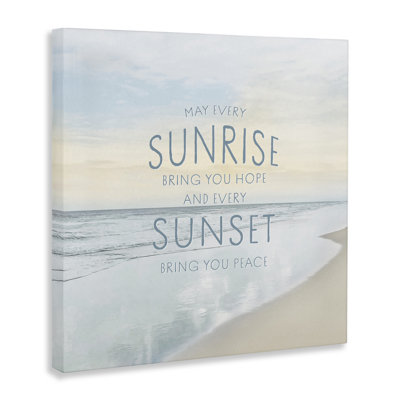 Sunrise & Sunset Statement Canvas, design by Natalie Carpentieri