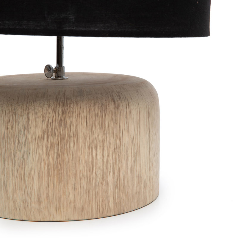 Nerely Teak Wood Novelty Lamp