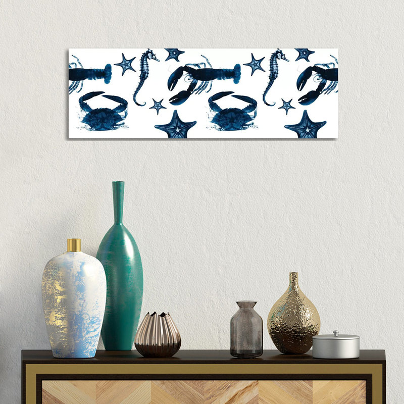 Revolving Sea I by Albert Koetsier - Wrapped Canvas Panoramic Print, 30.48 cm H x 91.44 cm W x 1.91 cm D