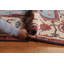 Tapis oriental rouge noué à la main 10 x 13