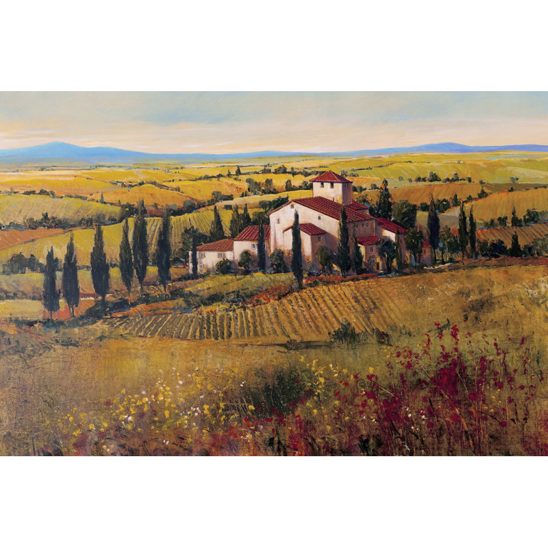 Tuscany III by Tim OToole - Art Prints on Canvas, 51cm H x 76cm W x 3.8cm D
