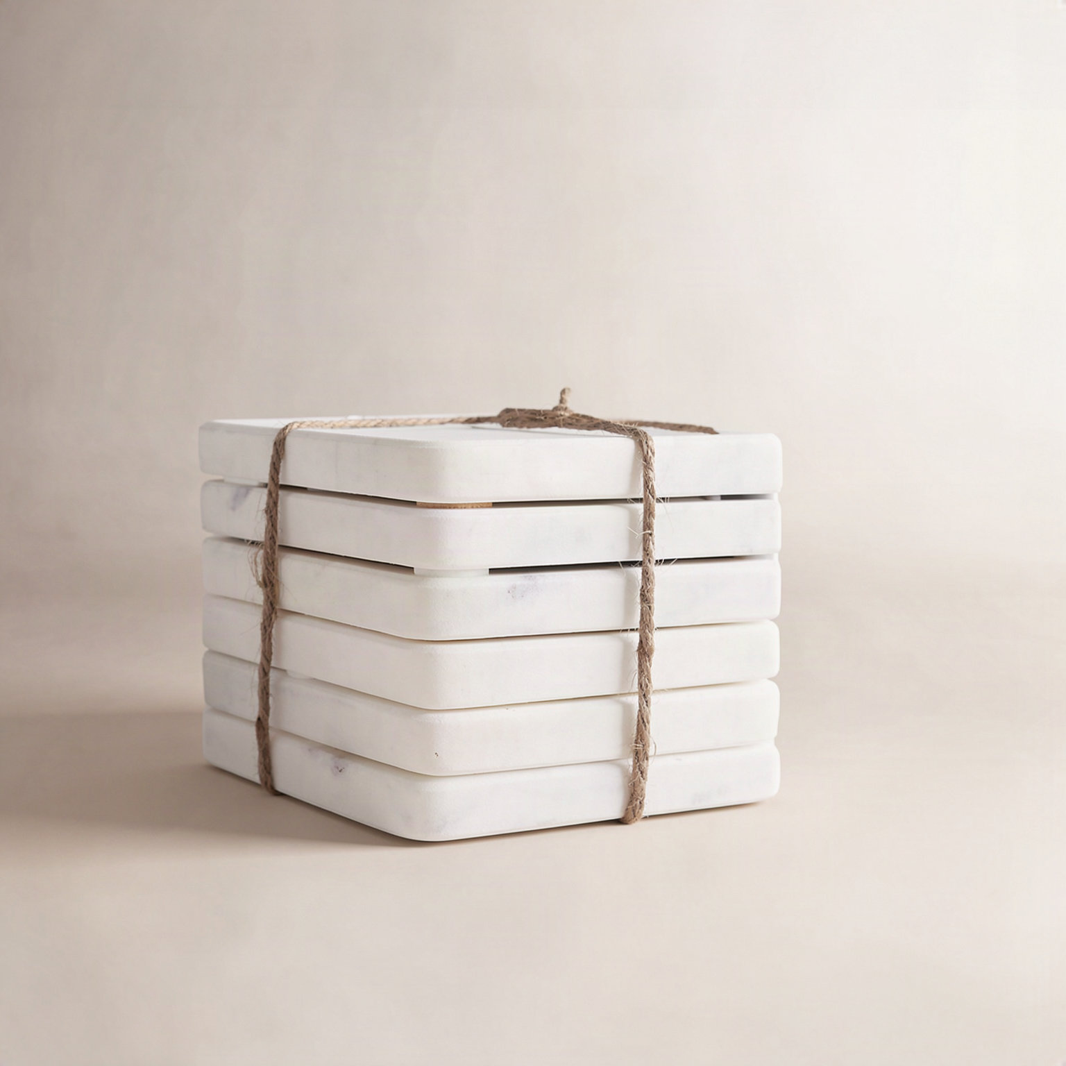 Hexagon Marble Coaster