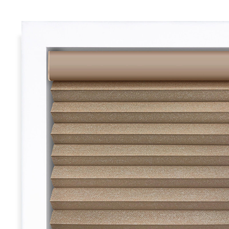 Store alvéolaire occultant sans fil 1,5 po EcoHome, Latte, L 33 po x L 84 po